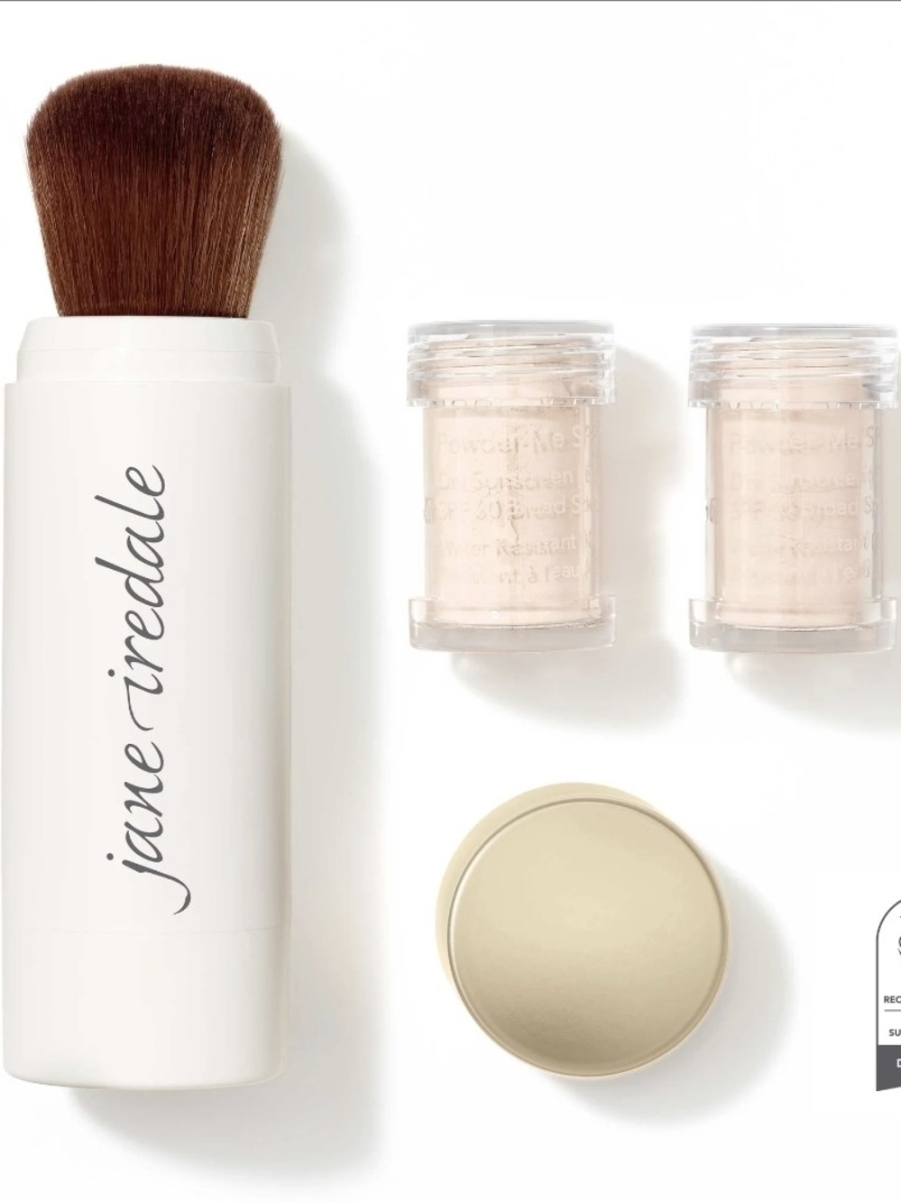 jane iredale Powder-Me SPF Dry Sunscreen Refillable Brush SPF 30
